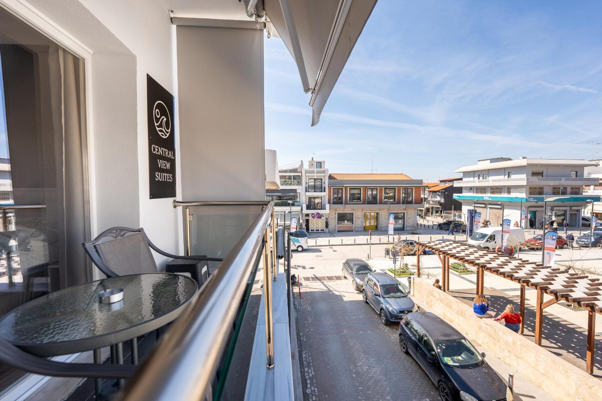 Centralviewsuites Nea Moudania Buitenkant foto